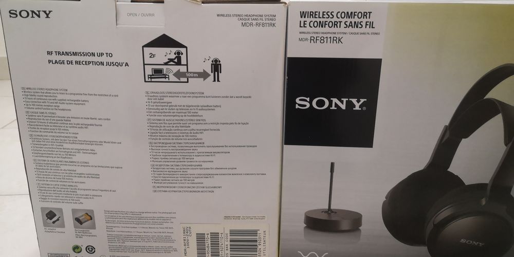 NOVOS conjunto de 2 Headphones sem fios Sony