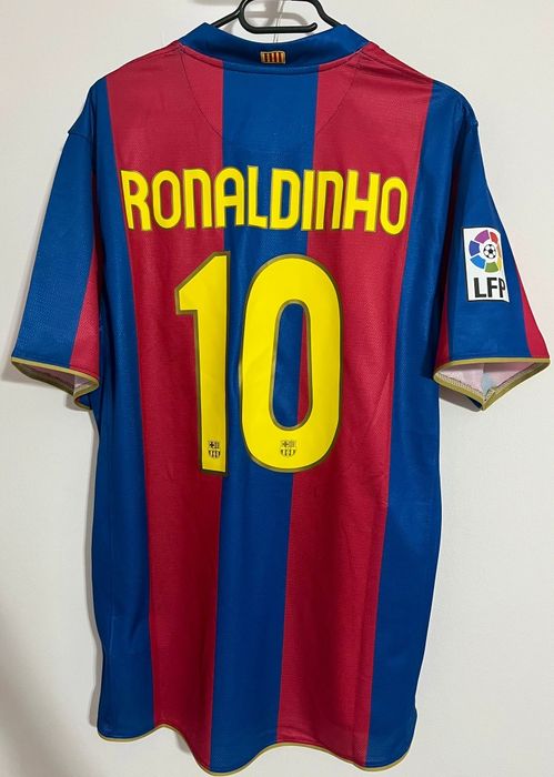 Koszulka Ronaldinho 10 FC Barcelona Retro Vintage