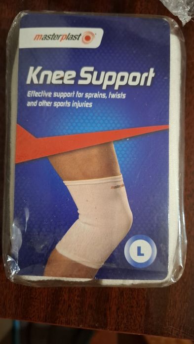 Бандаж на коленный сустав эластичный, размер Л Masterplast Sports