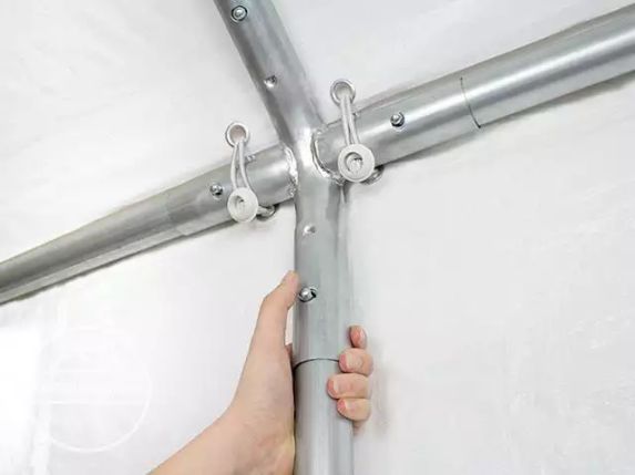 5x10 m Namiot imprezowy PE 350 N biały gratis dostawa