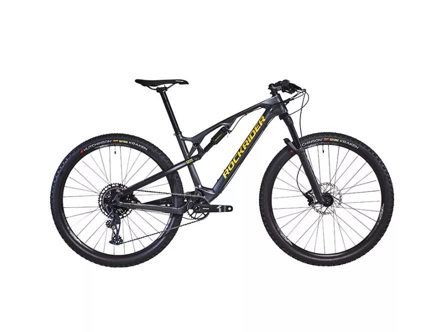 Bicicleta BTT cross country XC 500 S quadro Carbono