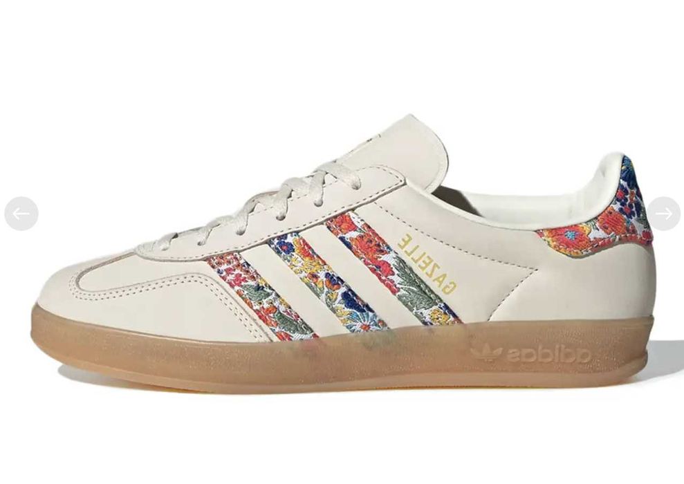 adidas Gazelle Indoor x Liberty London Floral (Tam. 42 / US 10) — Como Novas