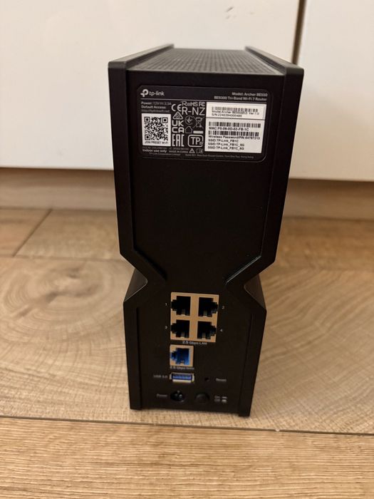 Router Wi-Fi 7 TP-Link Archer BE550 (BE9300) | 5x 2.5GbE | Komplet