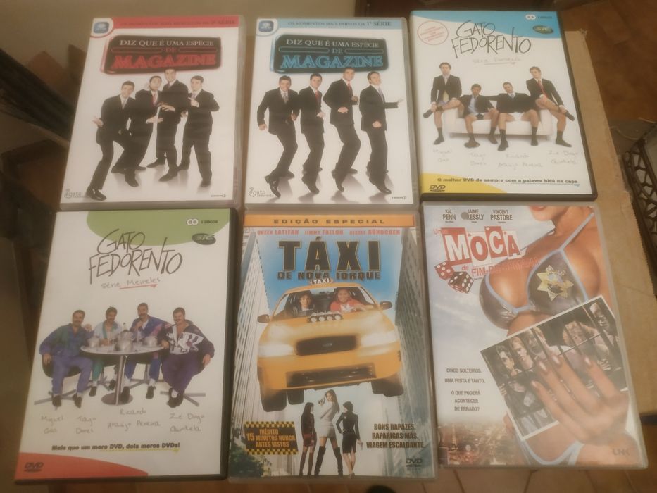 Vários DVDs raros a 3€ cada (Promoção: 4 = 10€)