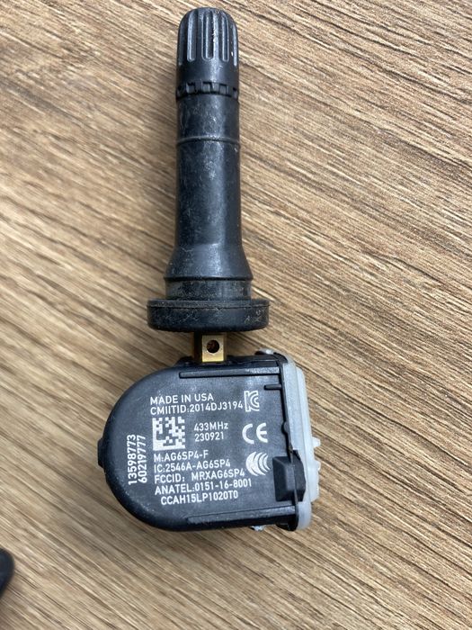 Датчик тиску шин Chevrolet Volt, Bolt (314.9, 433)