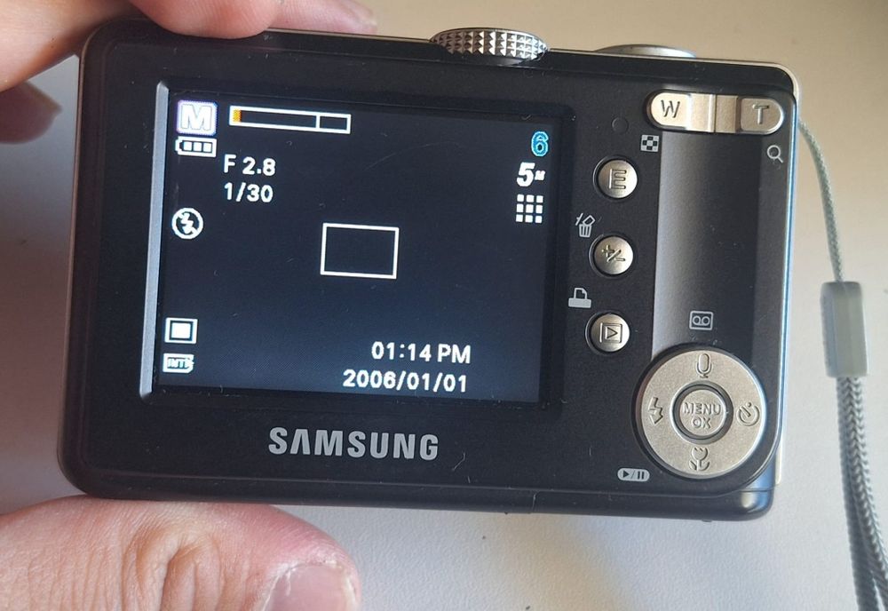 Samsung Digimax S500 Peças/Reparação