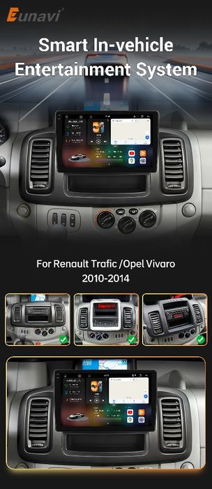 Radio Nawigacja Android  Opel Vivaro,Trafic X83