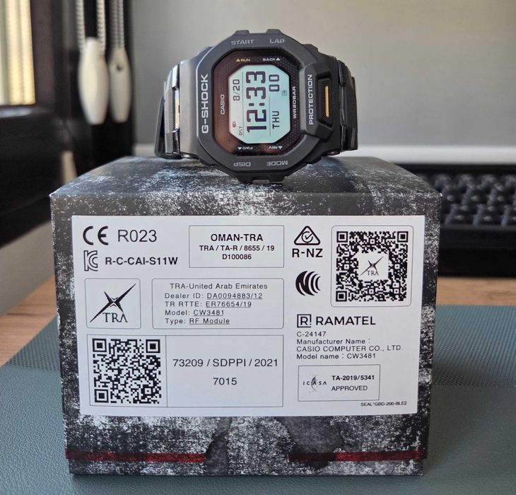 Годинник CASIO G-SHOCK GBD-200-1A1ER