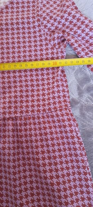 Dziewczęca sukienka z bawełny H&M r. 122/128