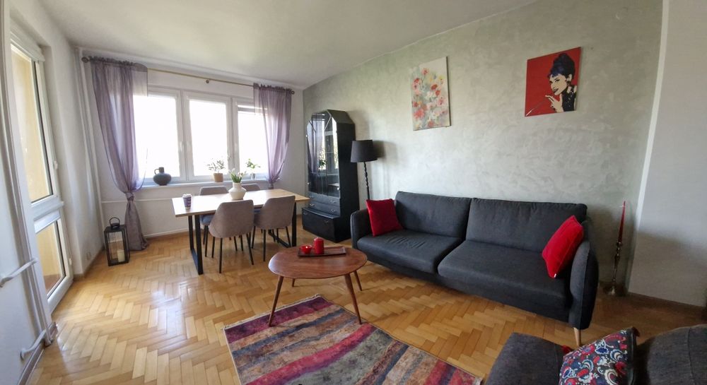 REZERWACJA Przestronne mieszkanie  66m2/  2 balkony/ 2 piętro/ 3 pokoje
