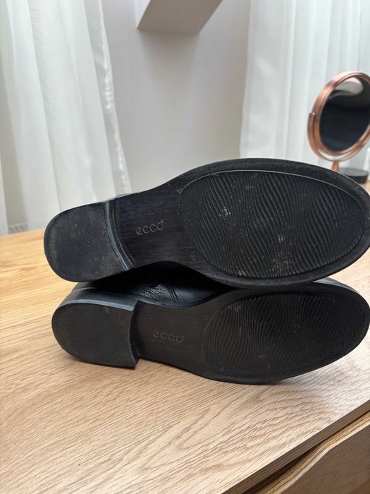 Długie kozaki marki Ecco