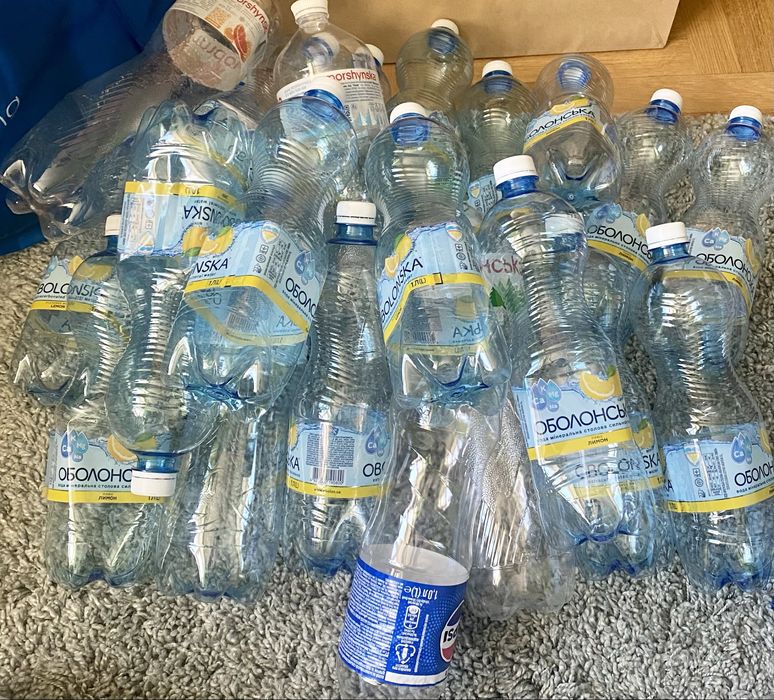 Пластикова пляшка 200 шт Обсяг 0.5, 0.75, 1, 1.25, 1.5, 1.75 л Пластик