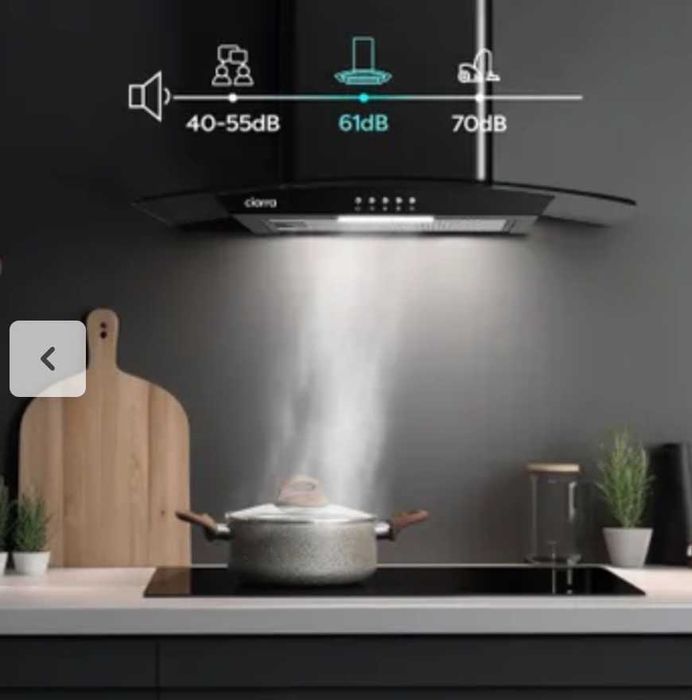 Exauxtor de Parede de 60 cm e com classe energética A+++ novo