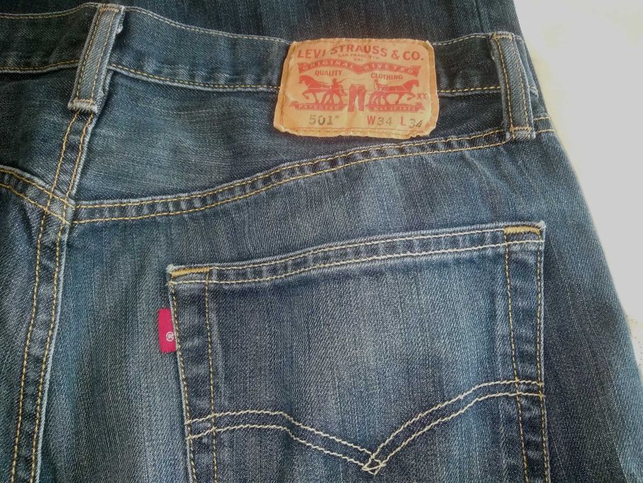 Джинси LEVIS 501 W34 L34