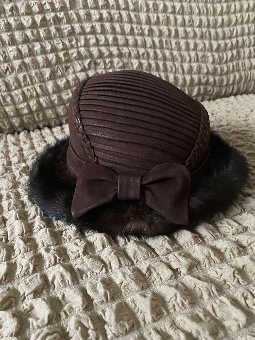 Капелюшок зимовий з норкою