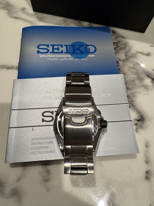 Relogio seiko samurai save the ocean