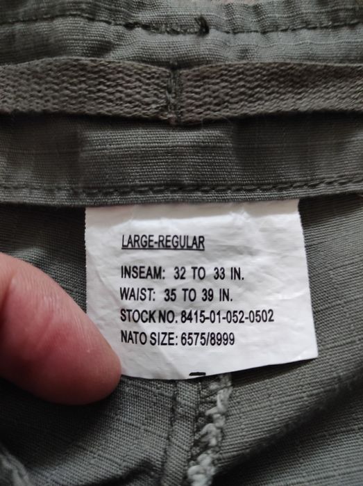 L-XL MFH M65 Combat оригінальні чоловічі тактичні штани