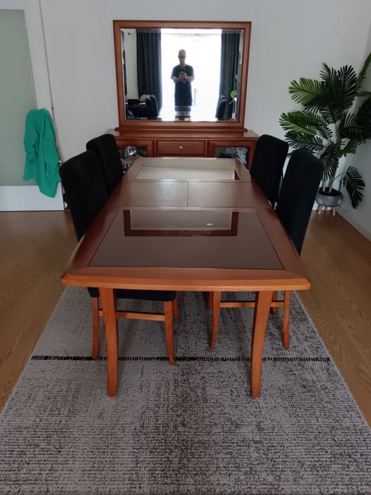 Mobília de sala e chaise-lounge