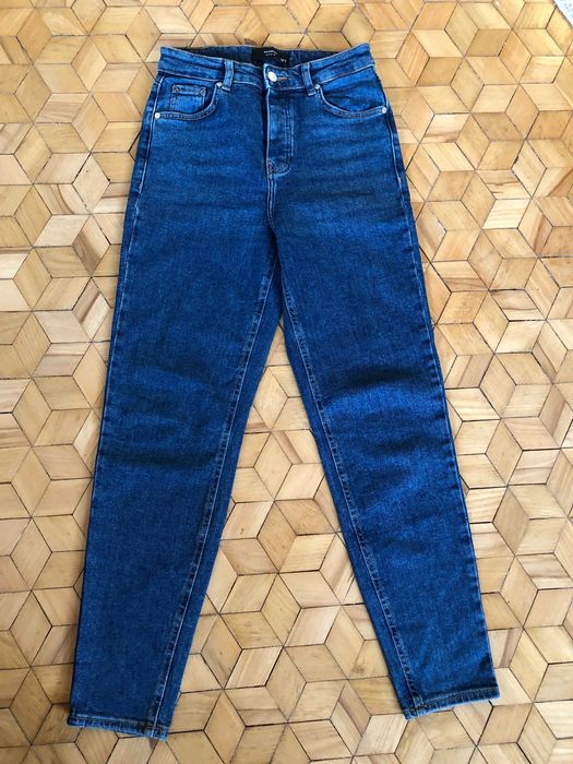 Spodnie jeansy Reserved denim 34 wysoki stan jeans