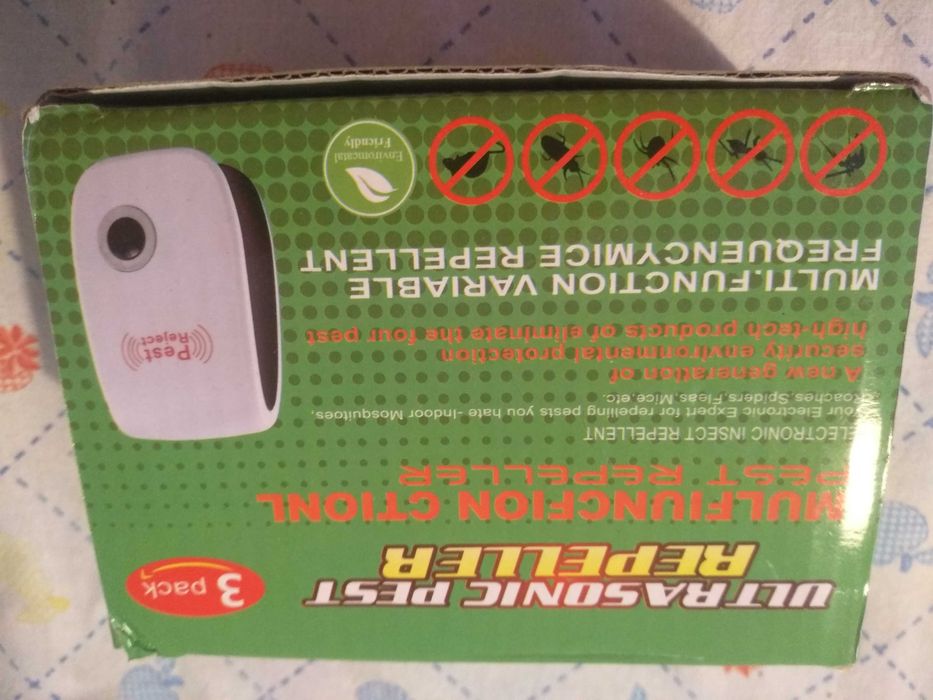 Repelente de insetos com ultrasons