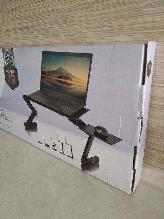 OKAZJA Stolik pod laptop regulowany + podstawka Wysyłam