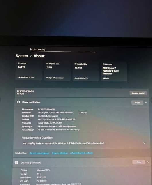 gaming pc 4070 super ryzen 7800x3d