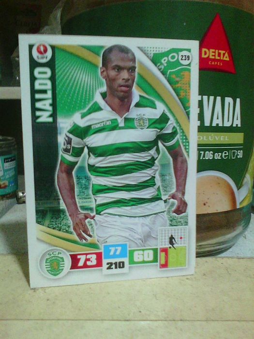 carta topps panini naldo sporting clube Portugal 2015