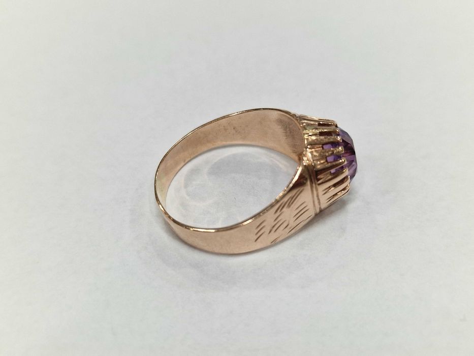 Złoty sygnet męski/ 583/ 5.34 gram/ R23/ Korund/ ZSRR od 1958