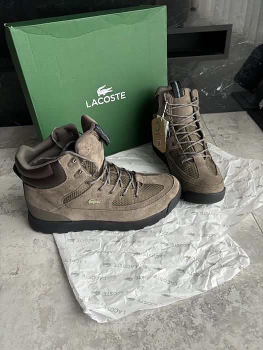 Чоловічі черевики Lacoste 41,43 лакост оригінал мужские ботінки