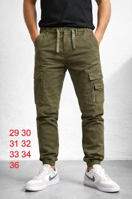 Чоловічі штани карго ,джогери,хакі.Нові 28-36