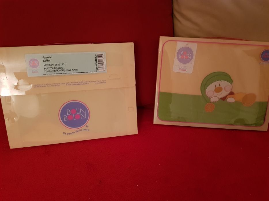 Toalha Banho / Fralda - Novo Bolin Bolon colecção Duende 66x91 cm