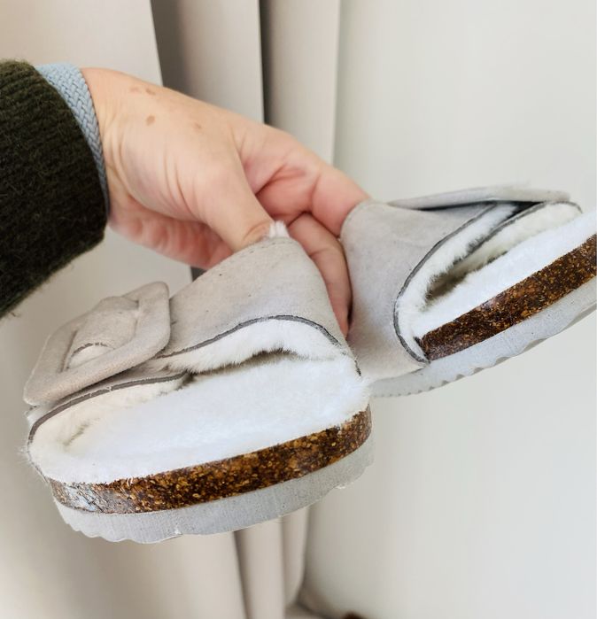 Klapki z ociepleniem Primark  r. 38/39