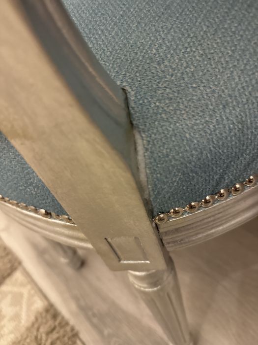 Krzesło tapicerowane używane