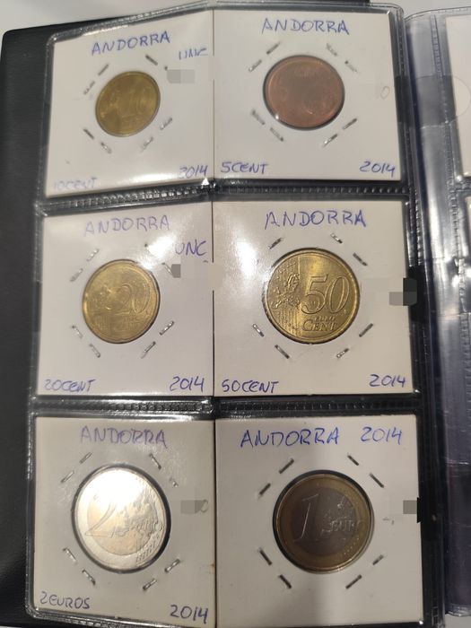 Moedas de Andorra
