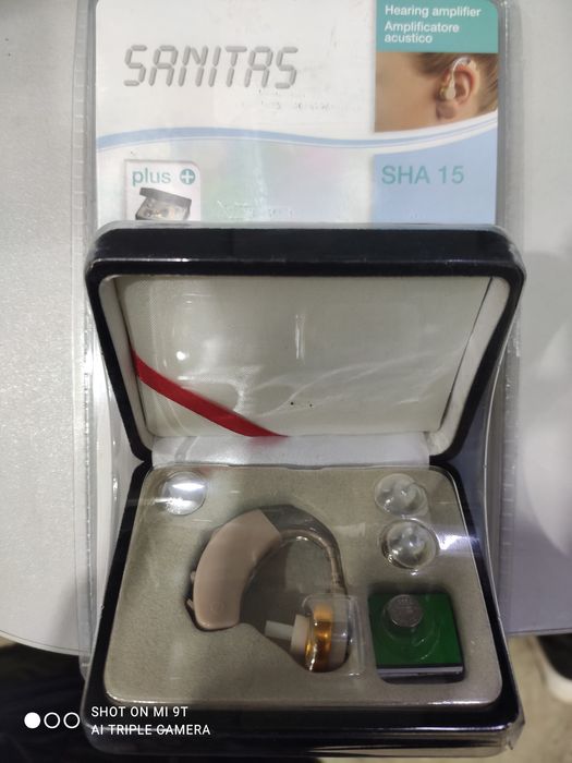 Продам новый слуховой аппарат Sanitas