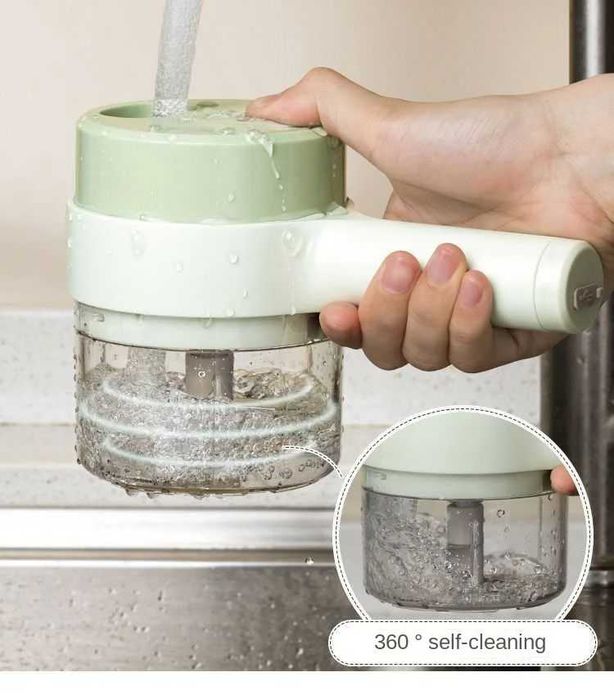 4in1 Conjunto de Cortador Legumes Elétrico