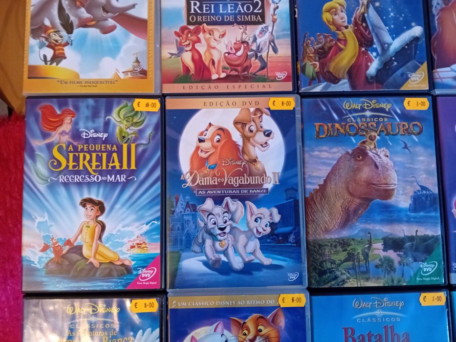 Filmes em Dvd de Animação da Walt Disney I.