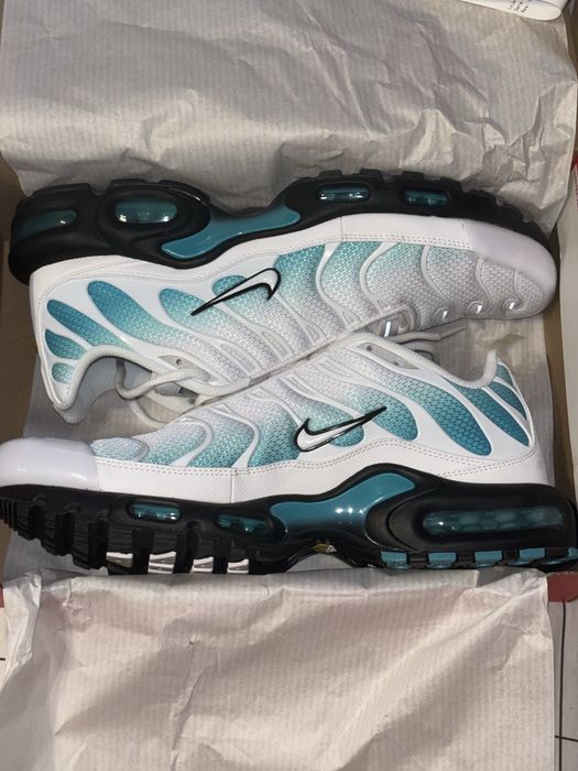 Nike Air Max Plus TN - Branco/Turquesa