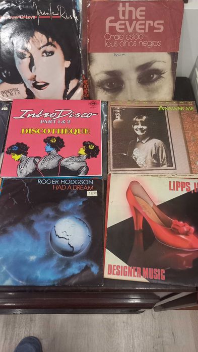 Lote 40 discos de vinil
