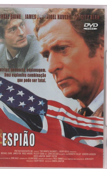 Dvd O Espião - thriller - Michael Caine/ John Gielgud