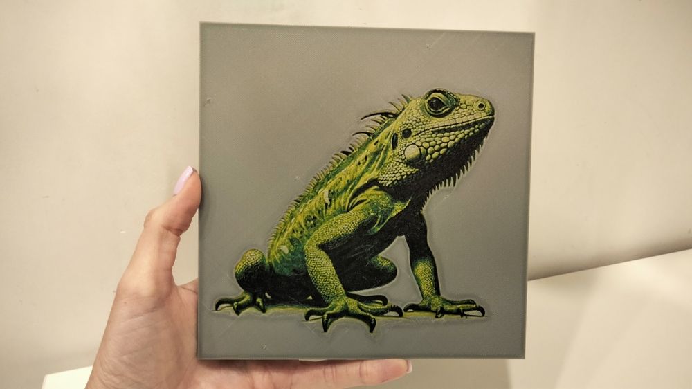 Картина 3д друк Дедпул Deadpool постер декор ігуана