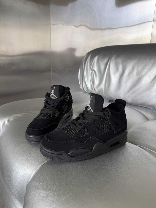 Мужские кроссовки Nike Air Jordan Retro 4 "Black Cat" 40-45