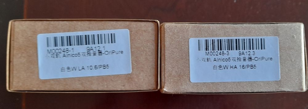 Pickups de guitarra Oripure e Wilkinson