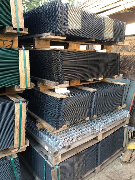 Panel Ogrodzeniowy 153/250 Fi 4mm Grafitowe lub Czarne