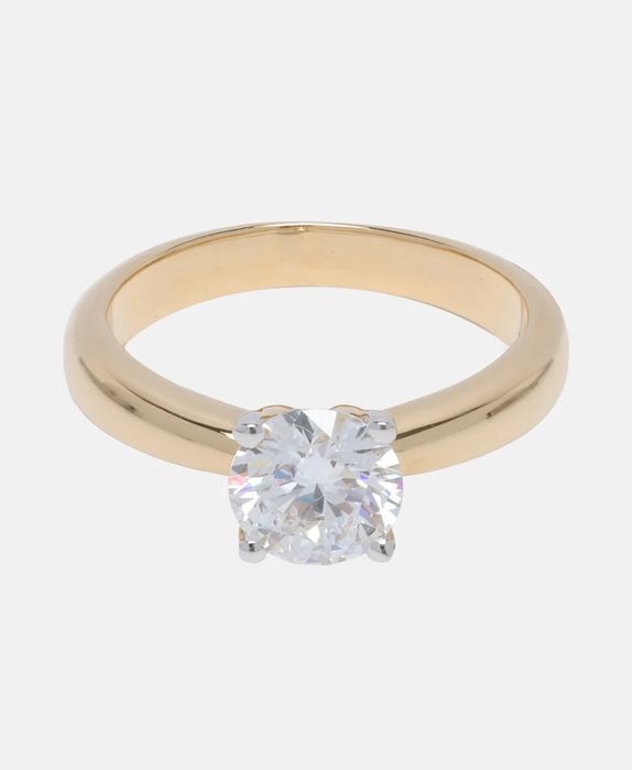 Ethische Diamanten Pierścionek z diamentem laboratoryjnym ROZM 48/60mm