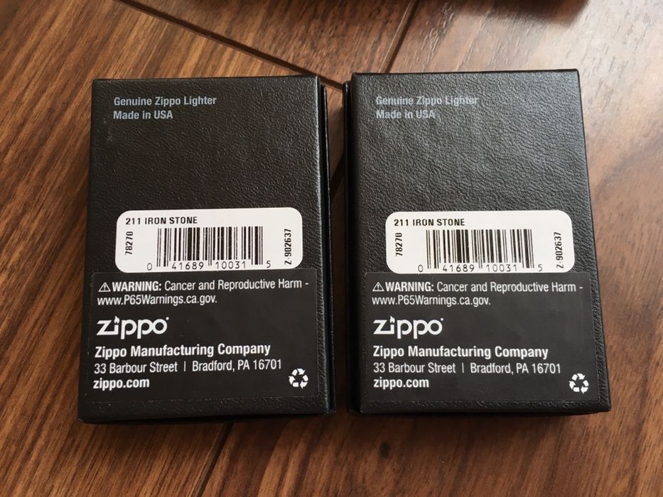 Новые оригинальные зажигалки Zippo 211 Iron Stone