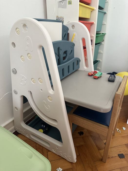 Mesa 2 em 1 azul64751796261377120