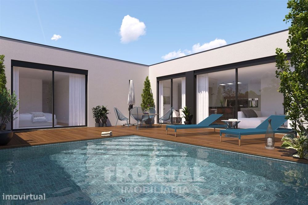 Terreno com Projeto (Moradia Moderna + Piscina) | Vilar de Mouros, Cam