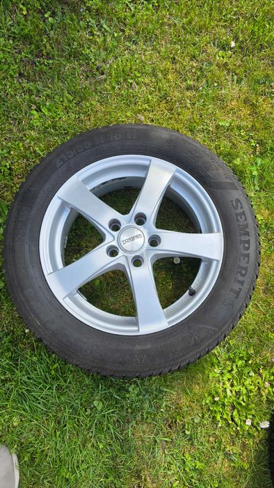 Felgi Dezent 5x108 z oponami zimowymi ford volvo