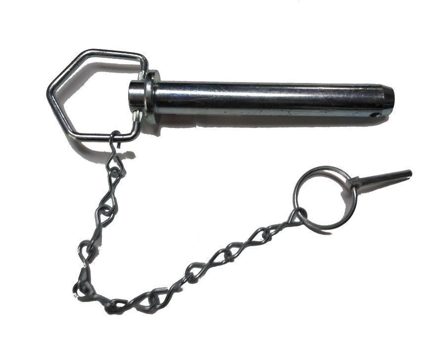 Sworzeń bolec z uchwytem i zabezpieczeniem, 25x162 mm